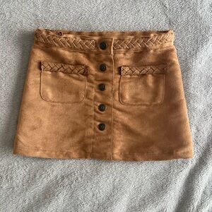 ❤️Gymboree Sueded Mini Skirt, EUC